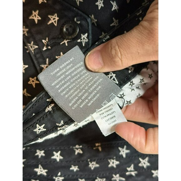 Torrid Women's Plus 18 Stars 3.5 Inch Military Stretch Twill Mid-Rise Black Shor - Picture 10 of 12